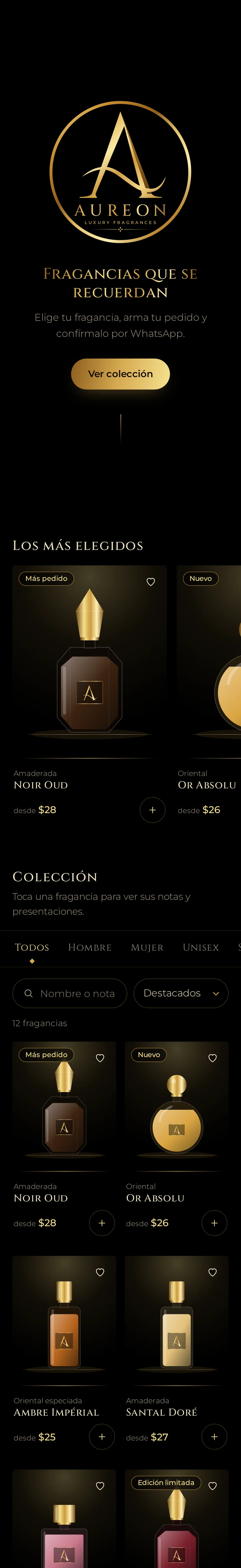 Catálogo digital: Aureon